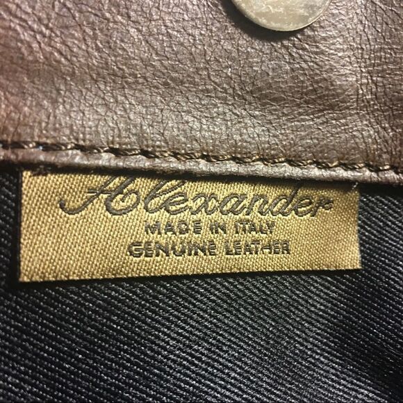 ALEXANDER LEATHER Crossbody / Wristlet Bag - Picture 10 of 13